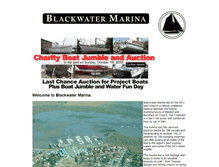 Tablet Screenshot of blackwater-marina.co.uk
